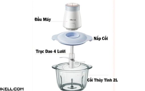 Máy Xay Thịt Bear 2L Công Suất 300W